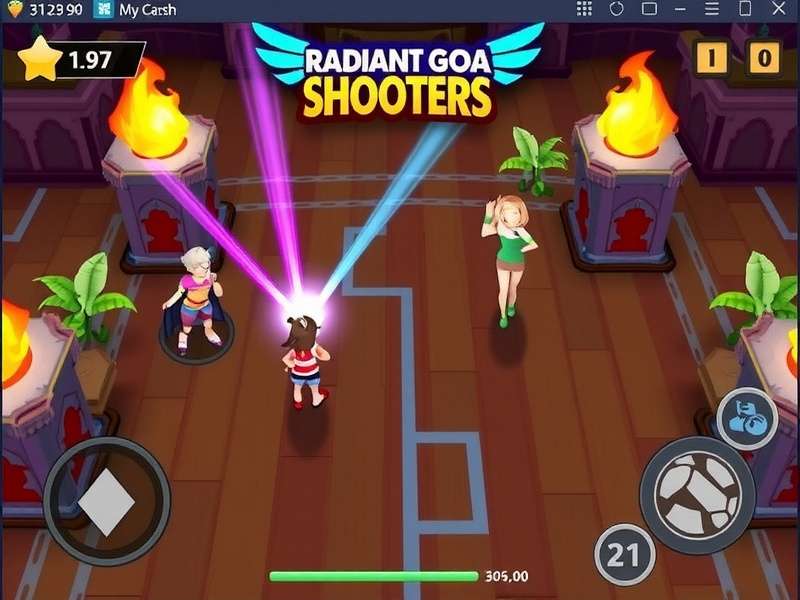 Radiant Goa Shooters Gameplay